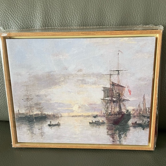 Other - Vintage Le Havre :The Outer Harbor at Sunset